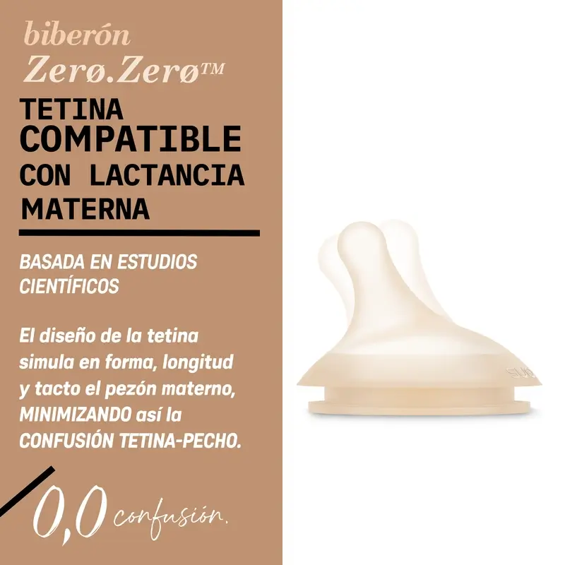Suavinex Pack 2 Tetinas Zero Zero Flujo Adaptable (A), +0 Meses, Light - Image 7