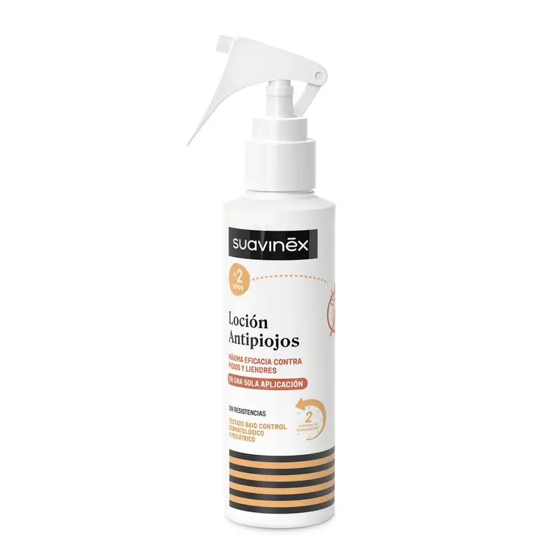 Suavinex Pack Loción Antipiojos 125 Ml + Lendrera, +2 Años - Image 3
