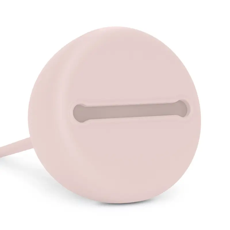 Suavinex Portachupetes De Silicona Con Asa, +0 Meses, Rosewater - Image 2