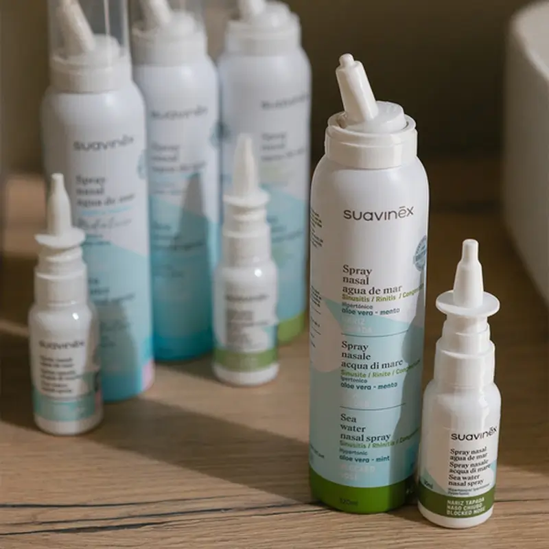 Suavinex Spray Nasal Descongestionante Con Agua De Mar +6A, 120 ml - Image 3