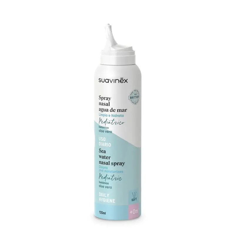 Suavinex Spray Nasal Isotónico Bebés, Higiene Diaria, 120 Ml - Image 2