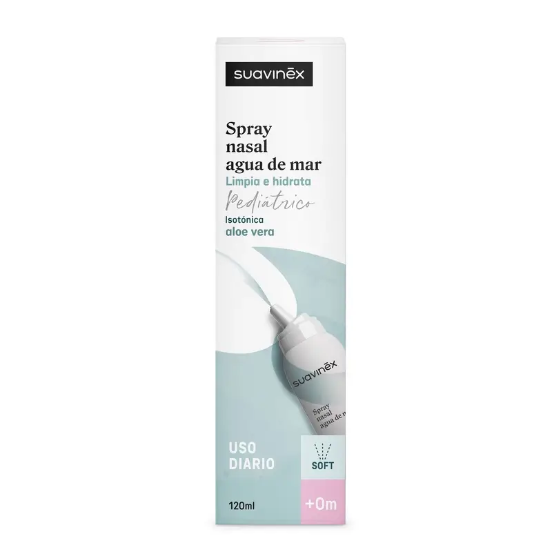 Suavinex Spray Nasal Isotónico Bebés, Higiene Diaria, 120 Ml - Image 3
