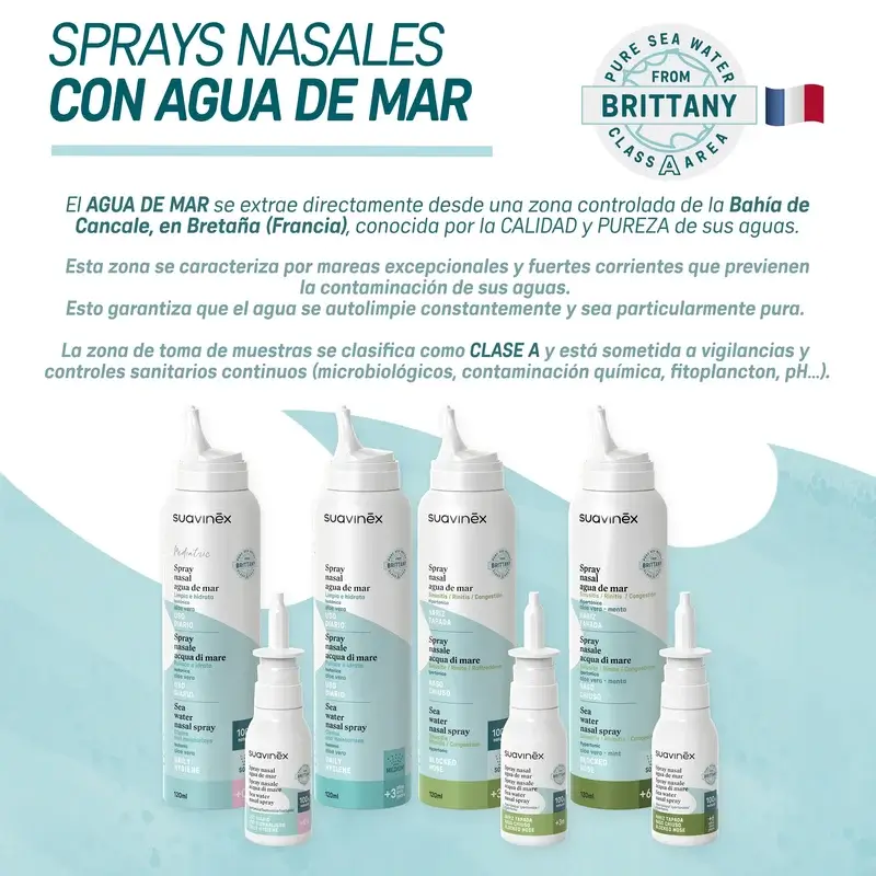 Suavinex Spray Nasal Isotónico Para Bebés +0 Meses, 30 ml - Image 5