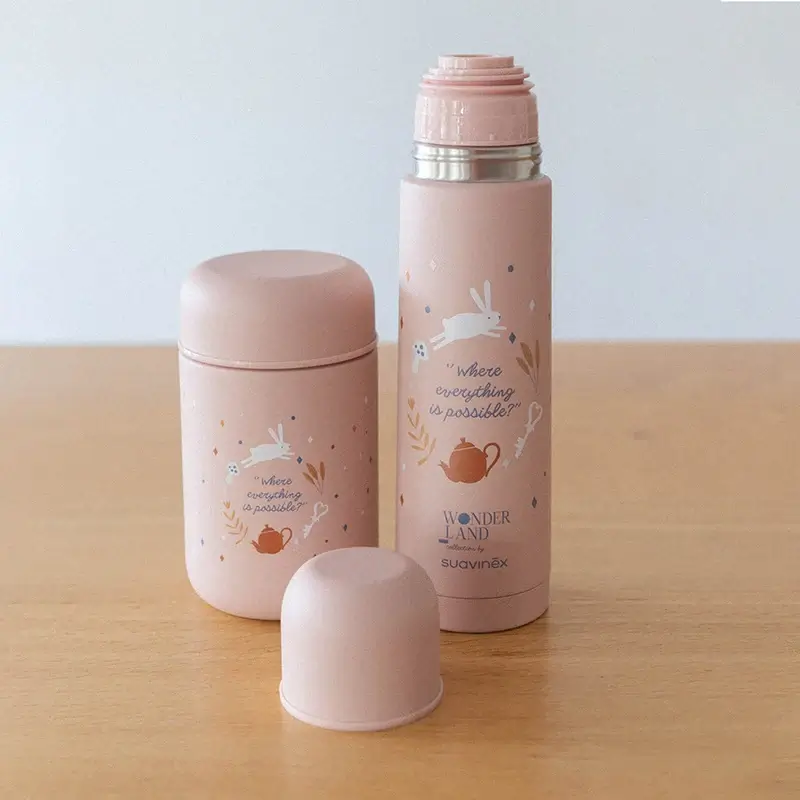 Suavinex Termo Papillero 400 Ml, Wonderland Rosa - Image 6