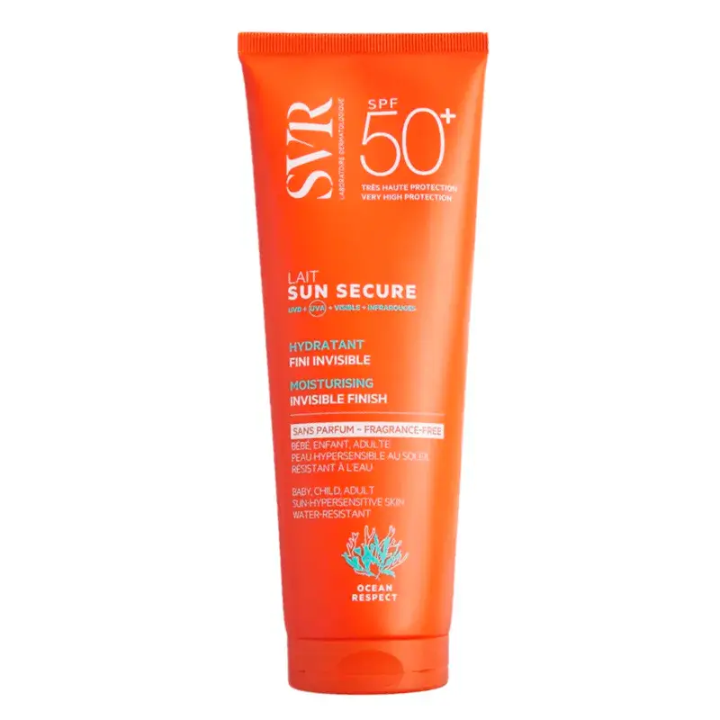 Svr Lait Sun Secure Spf 50+ Sin Perfume, 250 ml
