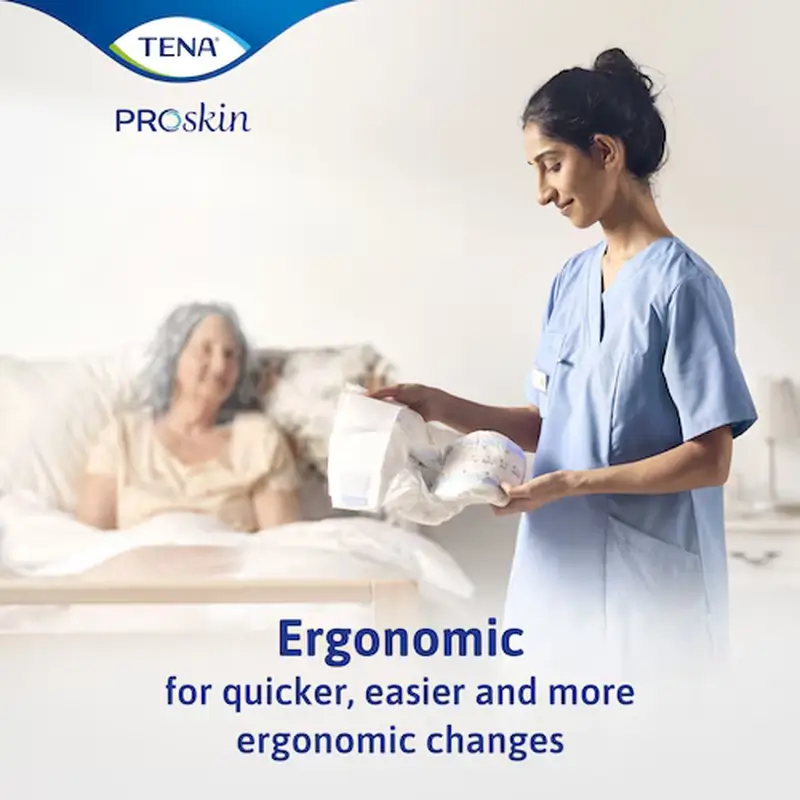 Tena Flex Proskin Plus Mediano Noche , 80 unidades - Image 3