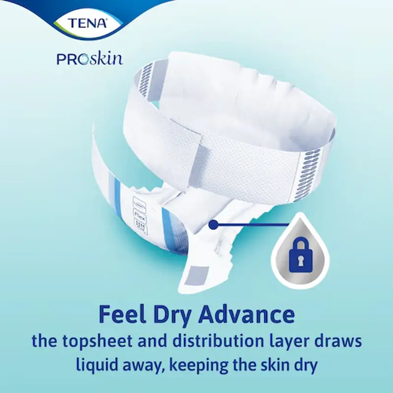 Tena Flex Proskin Plus Mediano Noche , 80 unidades - Image 6