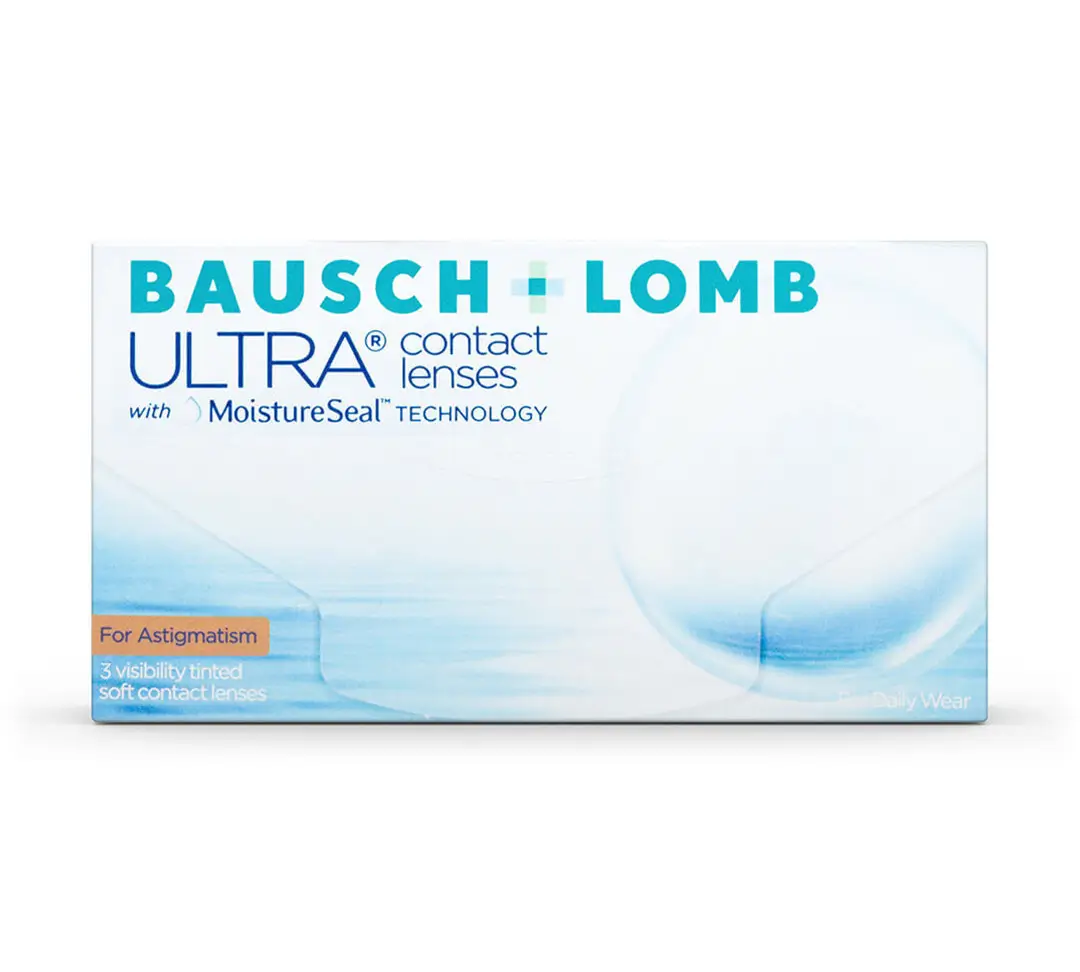 Ultra Lentillas Tóricas Mensuales , 3 unidades - +2.50, -2.75, 70, 8.6, 14.50
