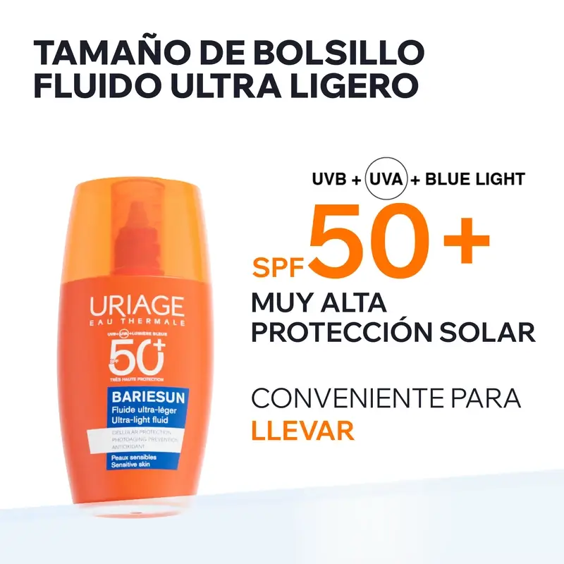 Uriage Bariésun Fluido Ultra-Ligero Sp Spf50+, 30 ml - Image 2