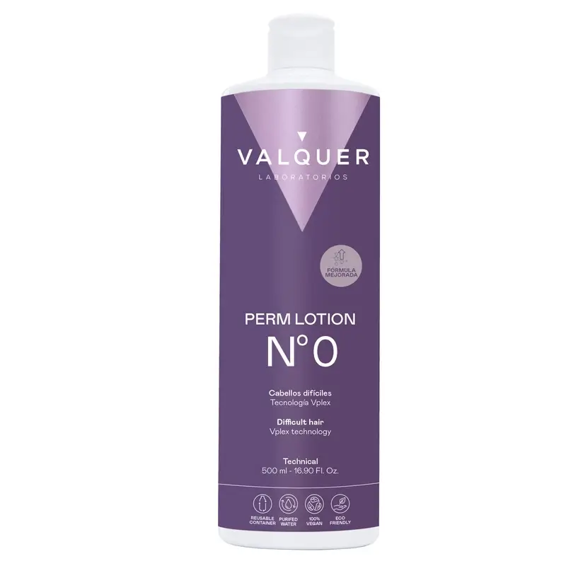 Valquer Líquido Para Permanente Nº0 (Difíciles) , 500 ml