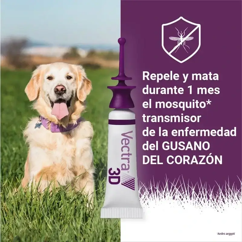 Vectra 3D Perro +40 kg, Pack 2 x 3 Pipetas - Image 4