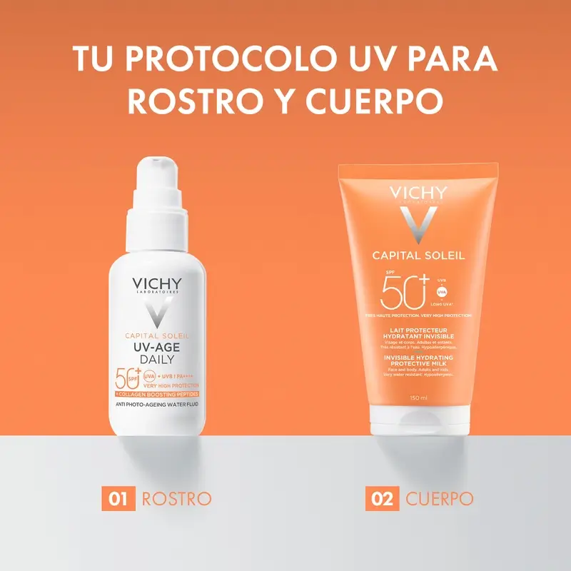 Vichy Solar Capital Soleil Leche Protectora Hidratante Spf 50+ , 150 ml - Image 4