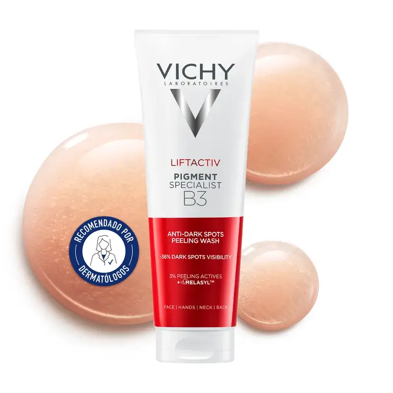 Vichy Vichy Liftactiv Pigment Specialist B3 Gel Limpiador Exfoliante, 125 ml - Image 5