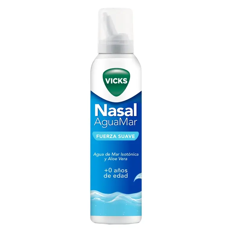 Vicks Nasal Aguamar Fuerza Suave , 120 ml - Image 2