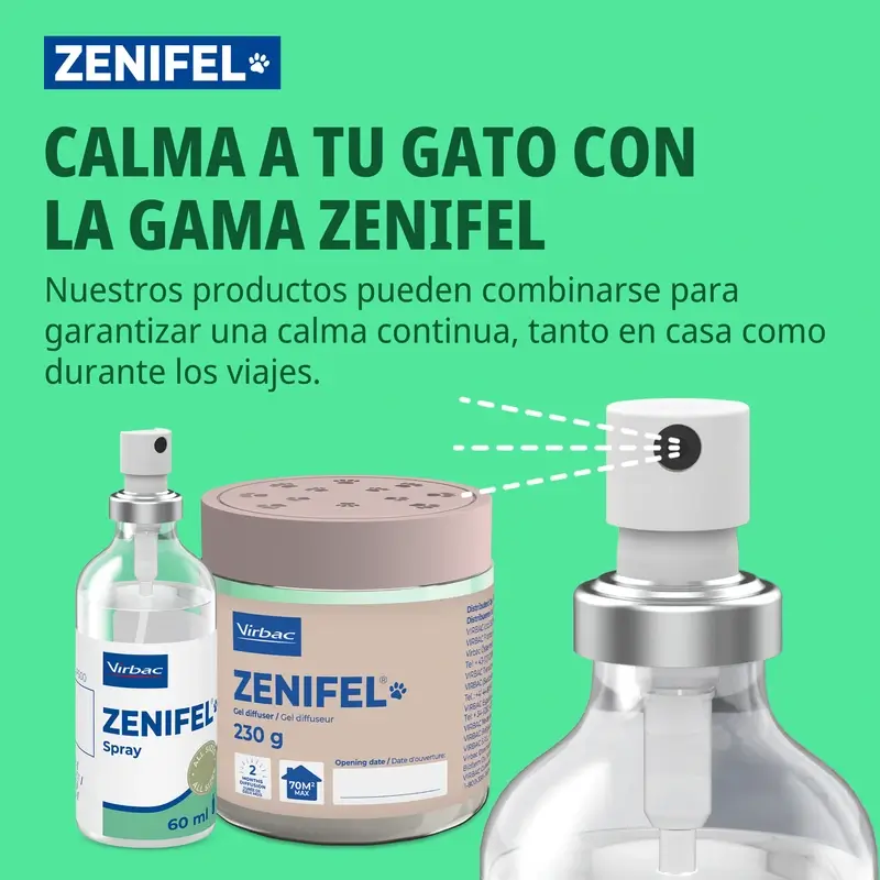 Virbac Zenifel Spray Gatos, 60Ml - Image 4