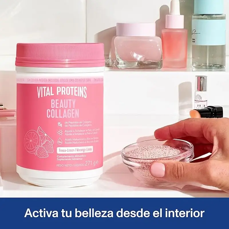 Vital Proteins Pack colágeno neutro y beauty collagen fresa limon - Image 7