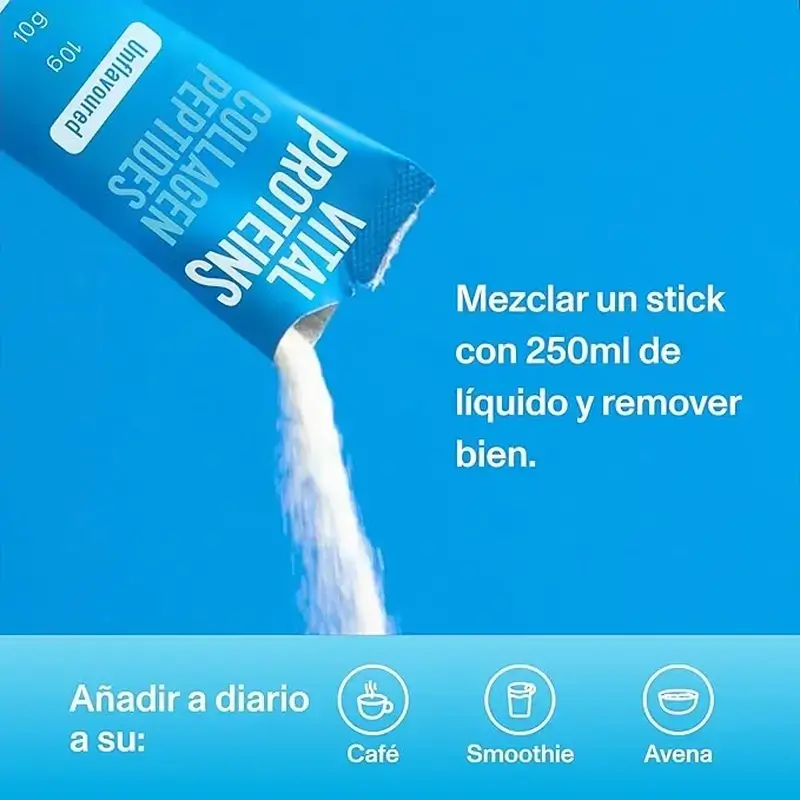 Vital Proteins Pack Colágeno Péptidos 567 g + 10 Sobres Sabor Neutro - Image 13