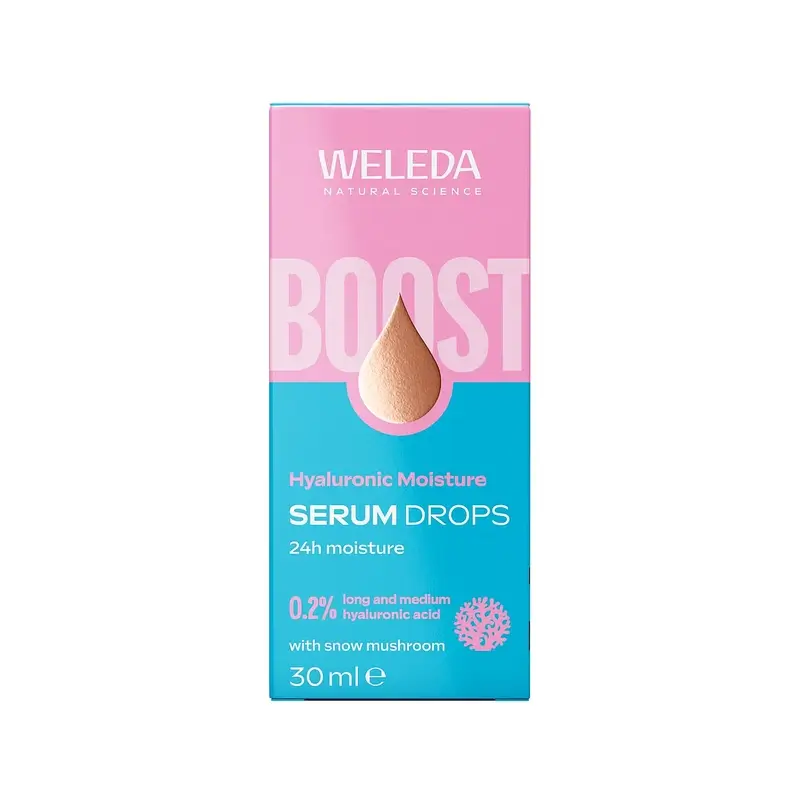 Weleda Sérum Hidratante Booster Drops Con Ácido Hialurónico, 30 ml - Image 3