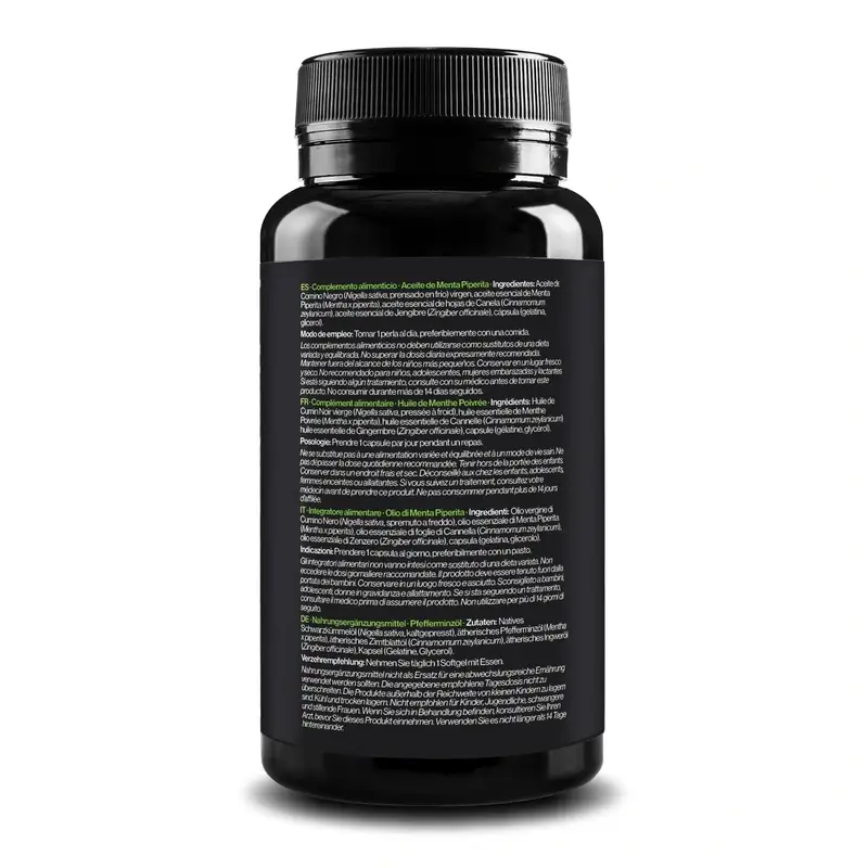 Zenement Aceite De Menta Piperita, 120 cápsulas blandas - Image 3