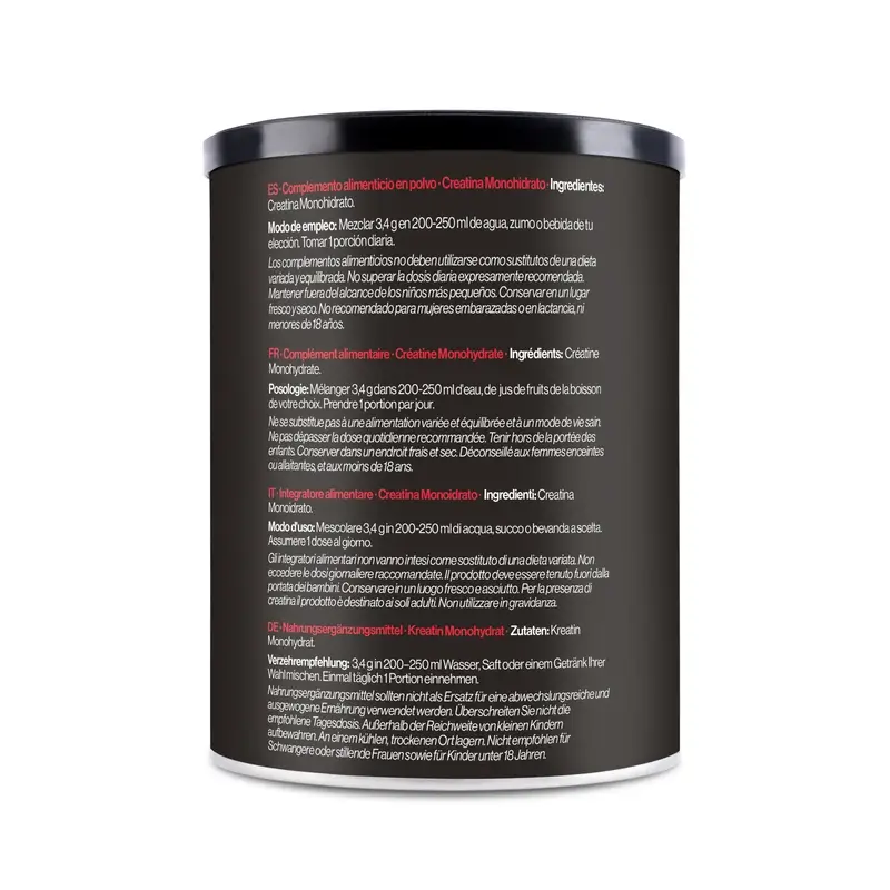 Zenement Creatina Monohidrato, Micronizada, Sin Sabor, 500 g - Image 2