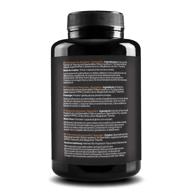 Zenement Espermidina 6 Mg, 120 cápsulas veganas - Image 3