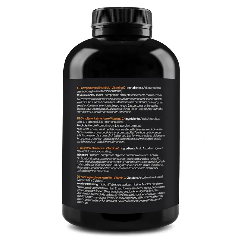 Zenement Vitamina C 1000 Mg, 270 comprimidos veganos - Image 3